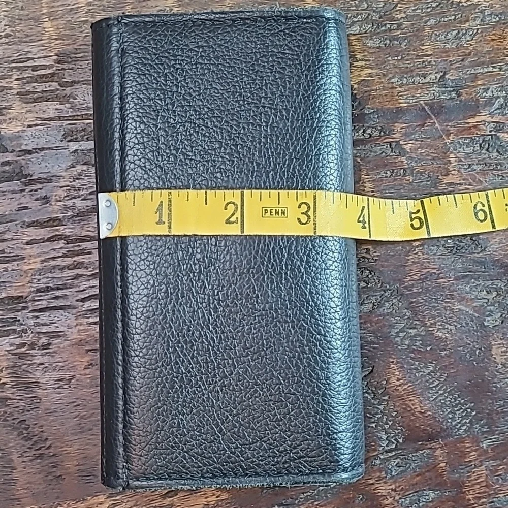 Vintage Harley-Davidson Black Leather Billfold Wallet - Picture 9 of 9